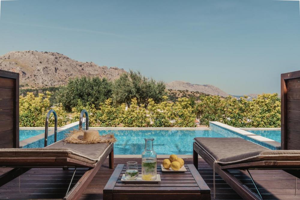 Hotel with private pool - Lindos Imperial Resort & Spa