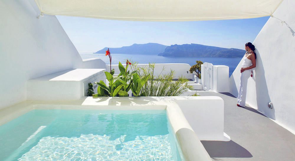 Hotels Private Pool Santorini Kirini Suites Spa 