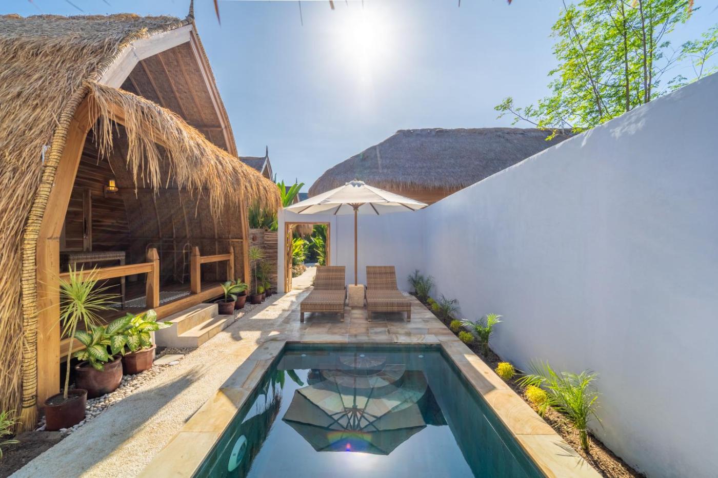 Hotel with private pool - My Island Home Gili Air