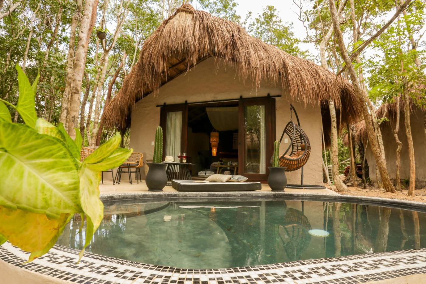 Hotel with private pool - The Yellow Nest Tulum