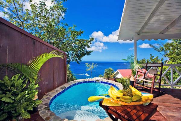 Hotel with private pool - Ti Kaye Resort & Spa